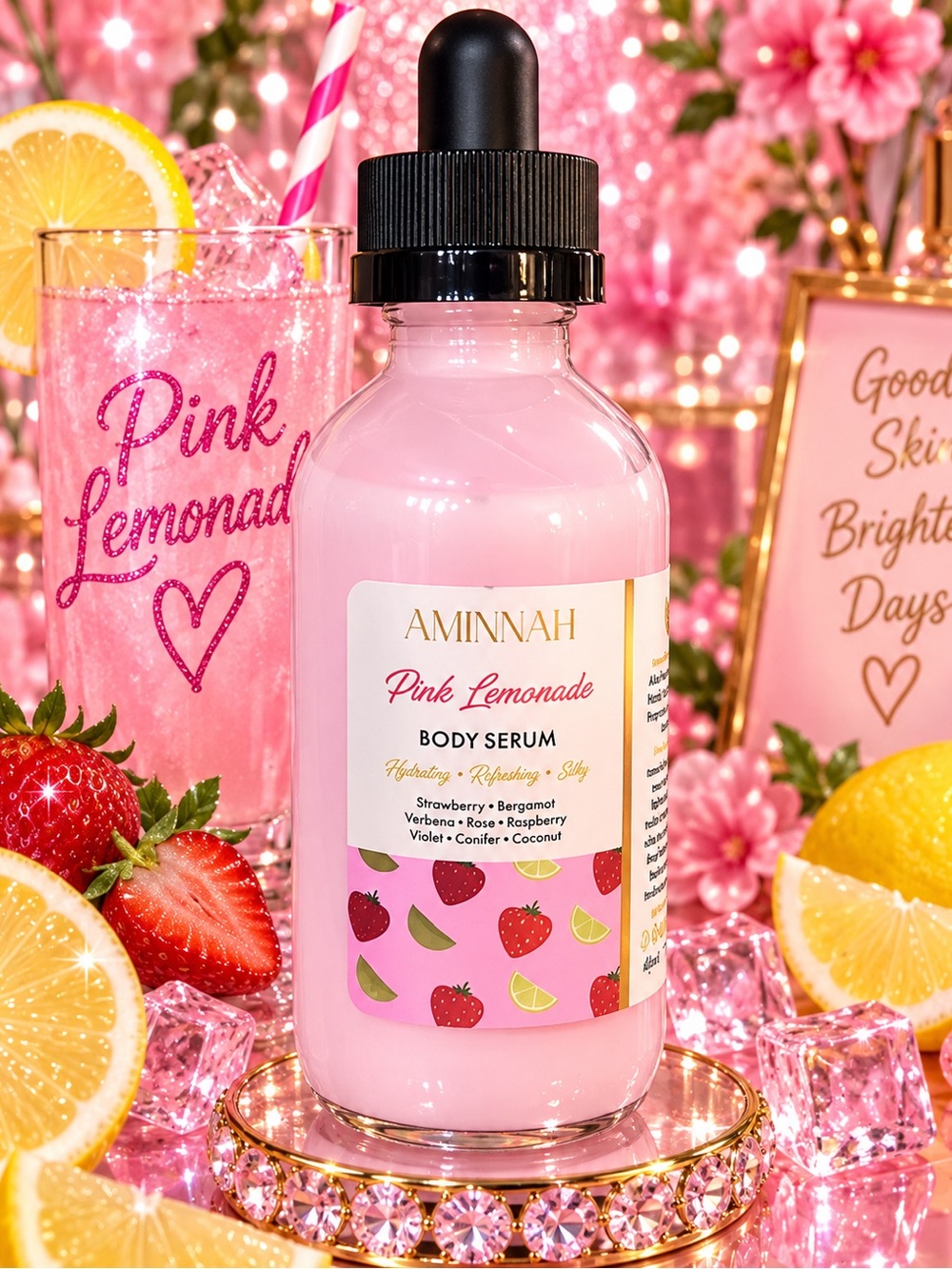 *Buy Now* Aminnah Pink Lemonade Body Serum